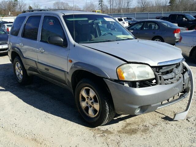 4F2YU08182KM18902 - 2002 MAZDA TRIBUTE LX SILVER photo 1