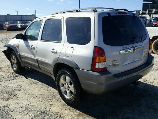 4F2YU08182KM18902 - 2002 MAZDA TRIBUTE LX SILVER photo 3