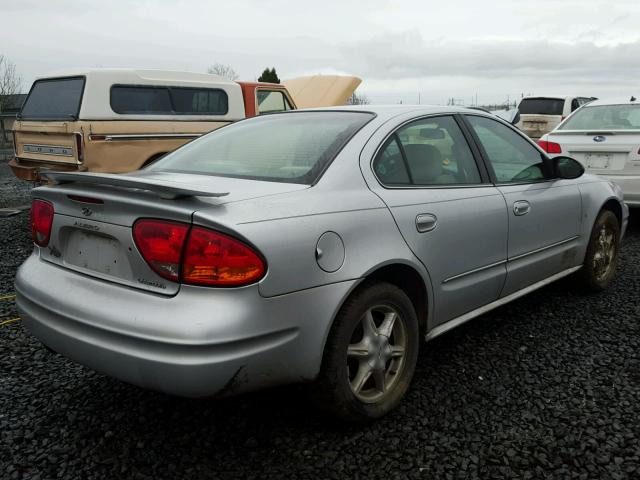 1G3NL52E43C168228 - 2003 OLDSMOBILE ALERO GL SILVER photo 4