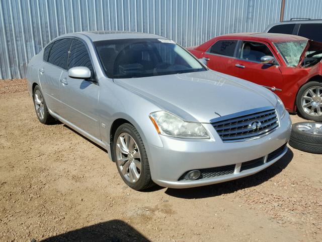 JNKBY01E66M201316 - 2006 INFINITI M45 BASE SILVER photo 1