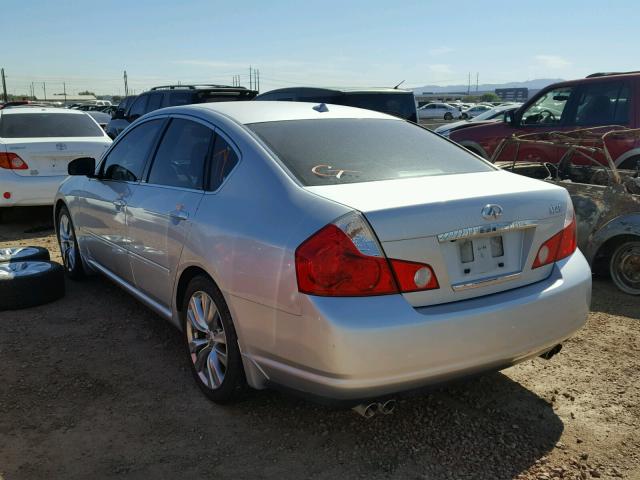 JNKBY01E66M201316 - 2006 INFINITI M45 BASE SILVER photo 3