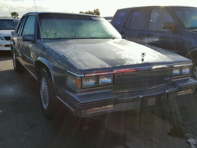 1G6CD478XF4382384 - 1985 CADILLAC DEVILLE GRAY photo 1