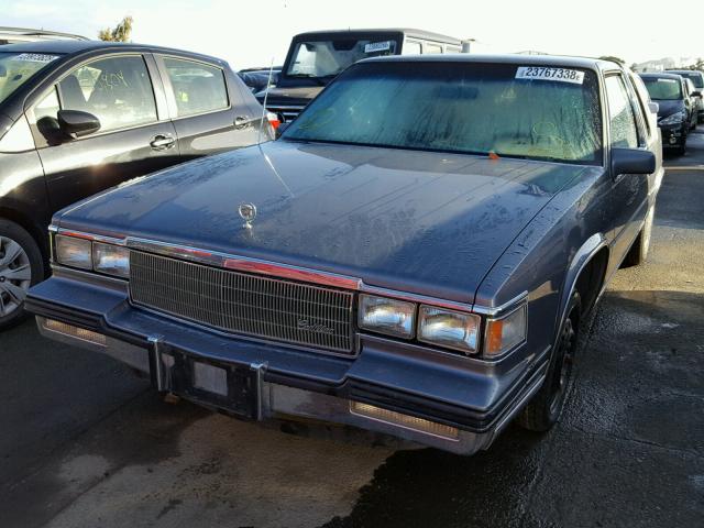 1G6CD478XF4382384 - 1985 CADILLAC DEVILLE GRAY photo 2