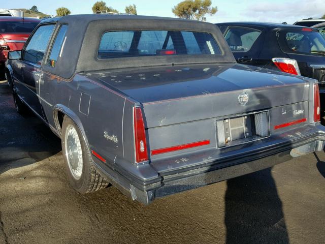 1G6CD478XF4382384 - 1985 CADILLAC DEVILLE GRAY photo 3