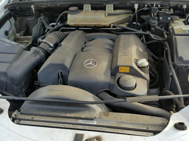 4JGAB54E4WA029565 - 1998 MERCEDES-BENZ ML 320 WHITE photo 7