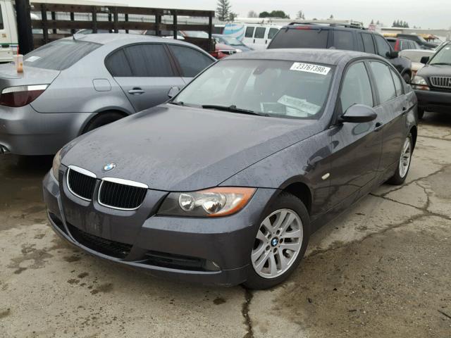 WBAVA33597KX83214 - 2007 BMW 328 I GRAY photo 2