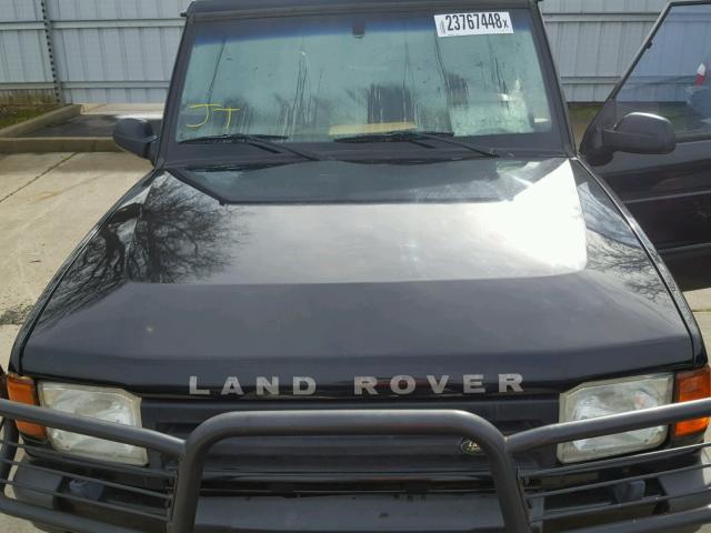 SALJY1240VA557908 - 1997 LAND ROVER DISCOVERY BLACK photo 7