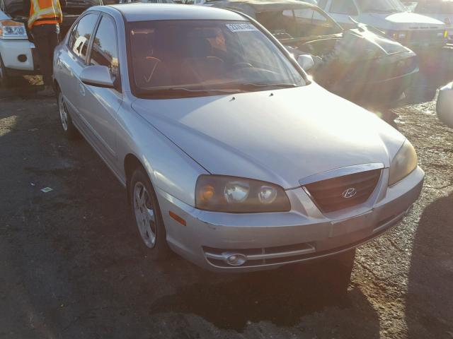 KMHDN46D14U864215 - 2004 HYUNDAI ELANTRA GL SILVER photo 1