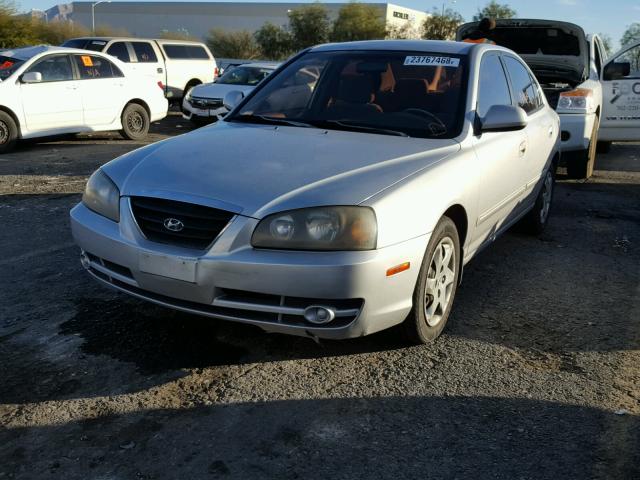 KMHDN46D14U864215 - 2004 HYUNDAI ELANTRA GL SILVER photo 2