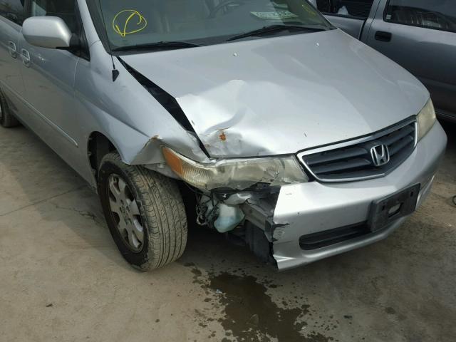 5FNRL18993B155420 - 2003 HONDA ODYSSEY EX SILVER photo 9