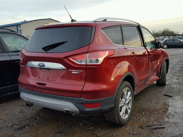 1FMCU9J9XFUA55586 - 2015 FORD ESCAPE TIT RED photo 4