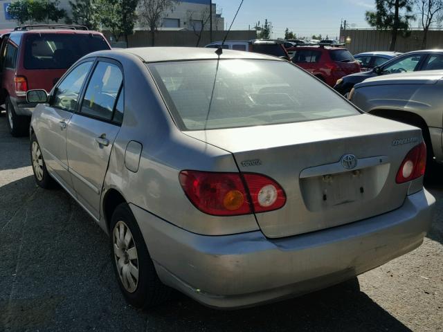 1NXBR32E63Z005267 - 2003 TOYOTA COROLLA CE GOLD photo 3