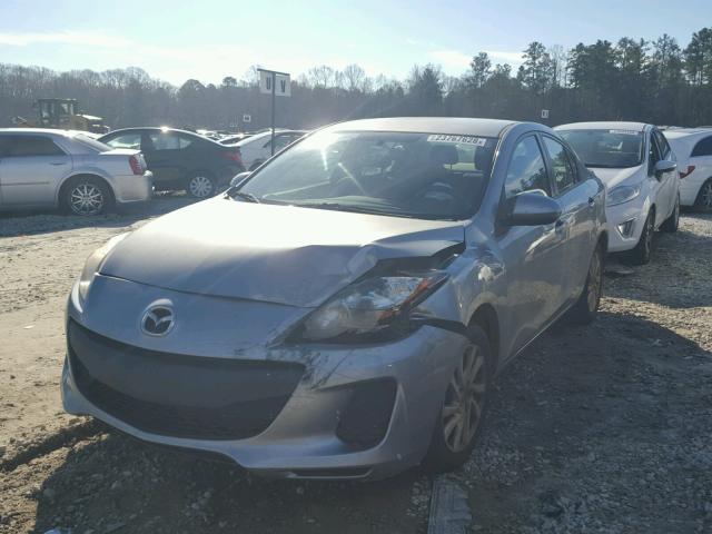 JM1BL1V76C1563645 - 2012 MAZDA 3 I SILVER photo 2