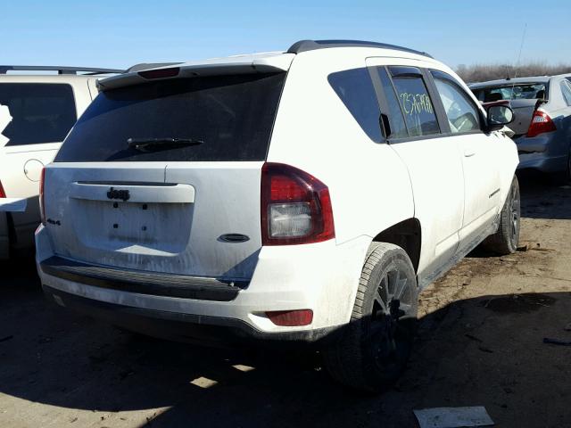 1C4NJDBB0FD169817 - 2015 JEEP COMPASS SP WHITE photo 4