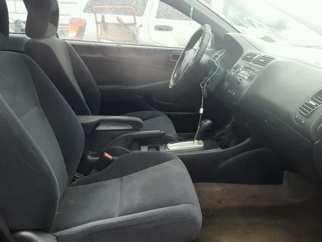 1HGEM22904L045592 - 2004 HONDA CIVIC EX ნაცრისფერი ფოტო 5