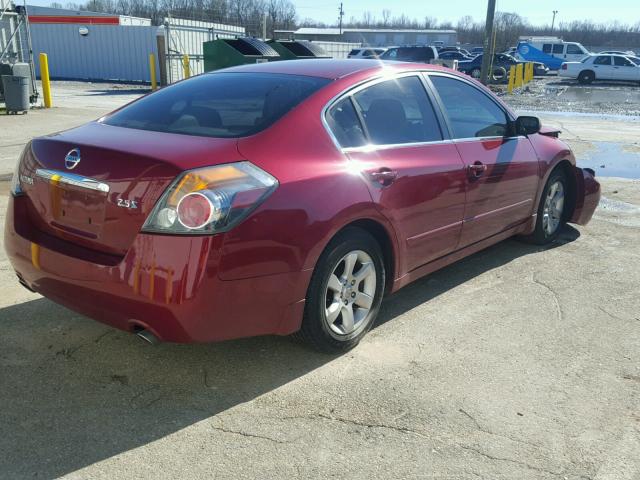 1N4AL21E57N456290 - 2007 NISSAN ALTIMA 2.5 RED photo 4