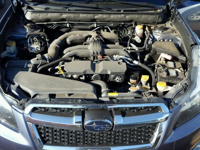 4S3BMBC6XE3016429 - 2014 SUBARU LEGACY 2.5 BLUE photo 7