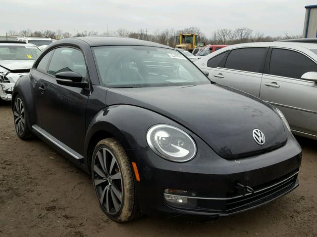 3VWVA7AT3DM615226 - 2013 VOLKSWAGEN BEETLE TUR BLACK photo 1