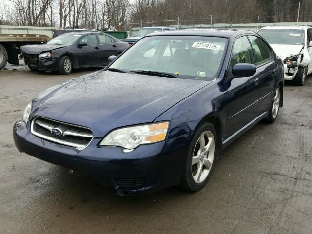 4S3BL616876208298 - 2007 SUBARU LEGACY 2.5 BLUE photo 2