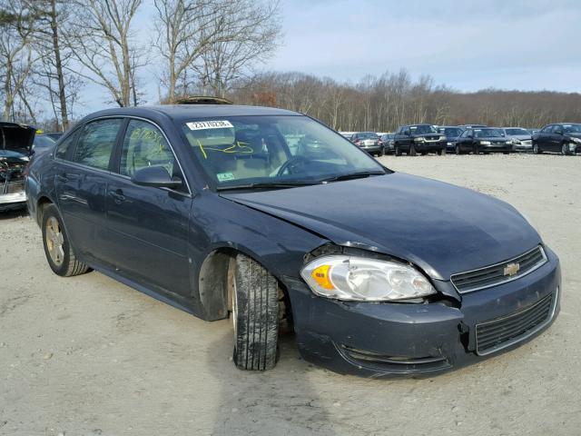 2G1WT57K691266302 - 2009 CHEVROLET IMPALA 1LT GRAY photo 1