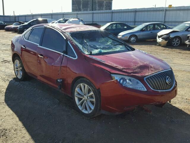 1G4PS5SK9D4182909 - 2013 BUICK VERANO RED photo 1