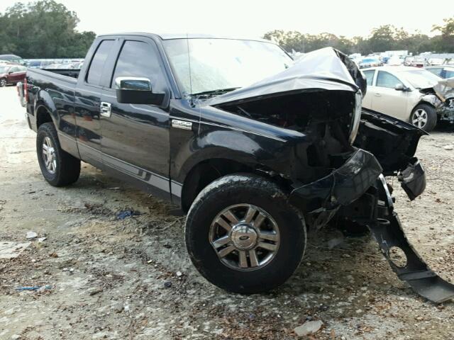 1FTPX14V88FA10340 - 2008 FORD F150 BLACK photo 1