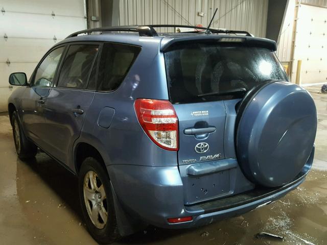 JTMBF33V19D018500 - 2009 TOYOTA RAV4 BLUE photo 3