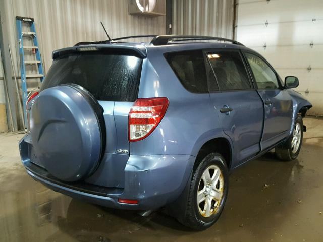 JTMBF33V19D018500 - 2009 TOYOTA RAV4 BLUE photo 4