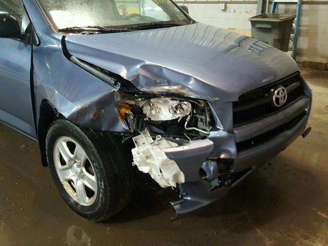 JTMBF33V19D018500 - 2009 TOYOTA RAV4 BLUE photo 9