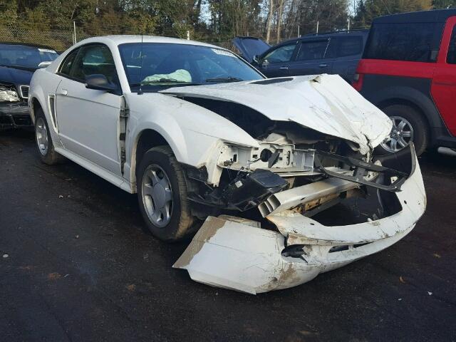 1FAFP40451F170990 - 2001 FORD MUSTANG WHITE photo 1