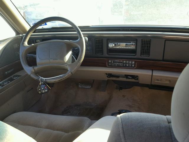 1G4HP52K7VH435998 - 1997 BUICK LESABRE CU BEIGE photo 9