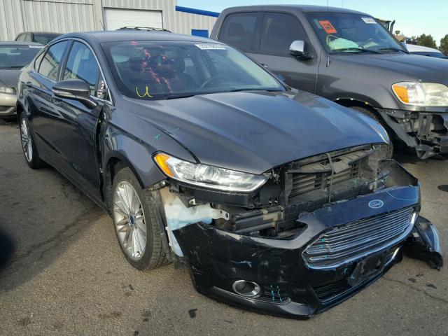 3FA6P0T99GR290819 - 2016 FORD FUSION SE GRAY photo 1