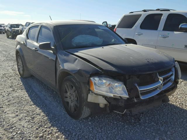 1C3CDZABXEN199577 - 2014 DODGE AVENGER SE BLUE photo 1