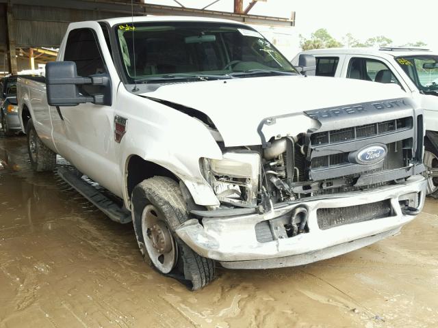 1FTSX20R88EE15242 - 2008 FORD F250 SUPER WHITE photo 1