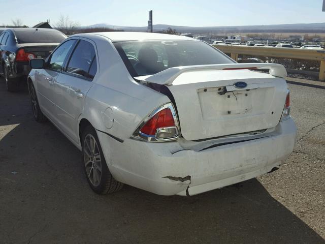 3FAFP06Z16R146255 - 2006 FORD FUSION S WHITE photo 3