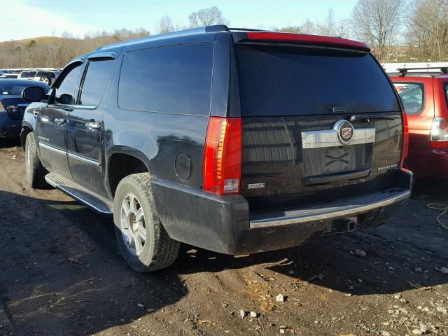 1GYFK16269R266516 - 2009 CADILLAC ESCALADE E BLACK photo 3