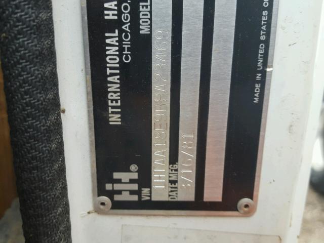 1HTAA18E9BHA23469 - 1981 INTERNATIONAL S-SERIES 1 白色 照片 10