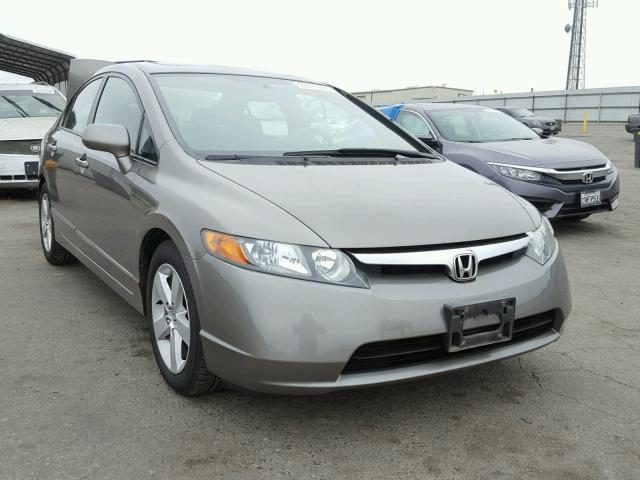 1HGFA16807L074491 - 2007 HONDA CIVIC EX GRAY photo 1