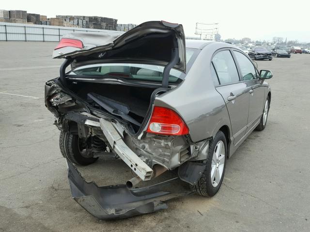 1HGFA16807L074491 - 2007 HONDA CIVIC EX GRAY photo 4