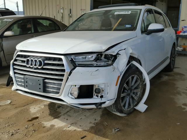 WA1VAAF78HD035381 - 2017 AUDI Q7 PRESTIG WHITE photo 2