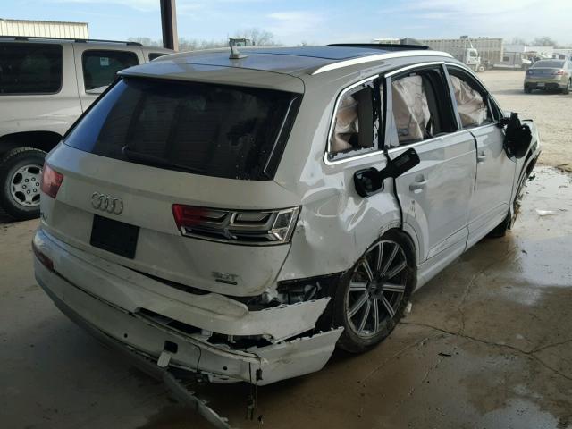 WA1VAAF78HD035381 - 2017 AUDI Q7 PRESTIG WHITE photo 4