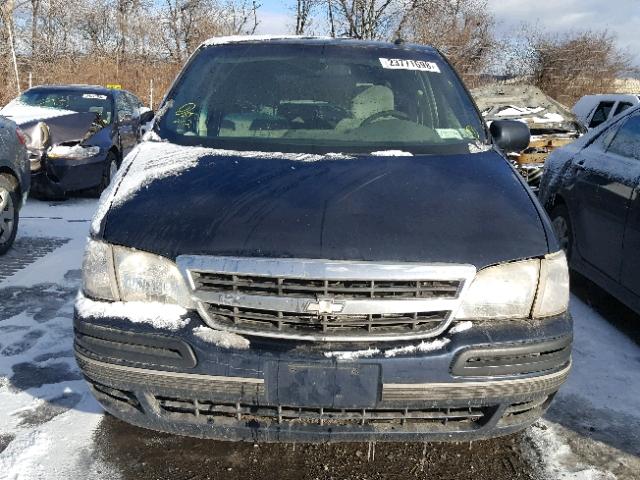 1GNDU03E82D266155 - 2002 CHEVROLET VENTURE BLUE photo 9