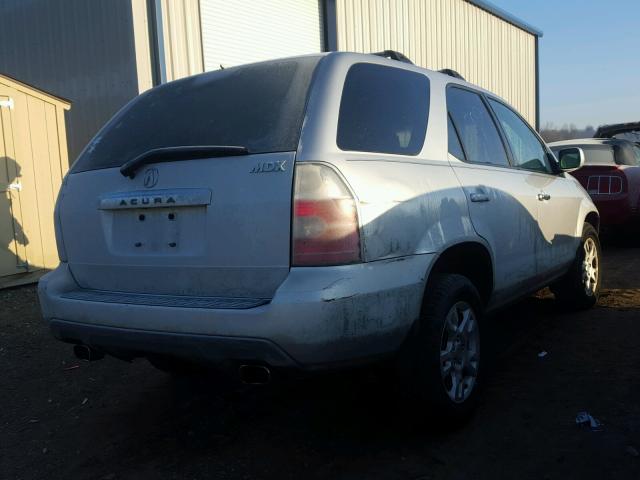 2HNYD18606H519747 - 2006 ACURA MDX TOURIN SILVER photo 4