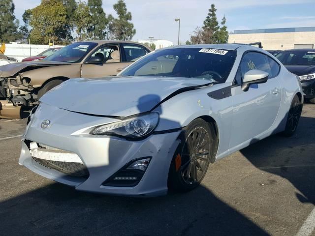 JF1ZNAA14D2731682 - 2013 TOYOTA SCION FR-S GRAY photo 2