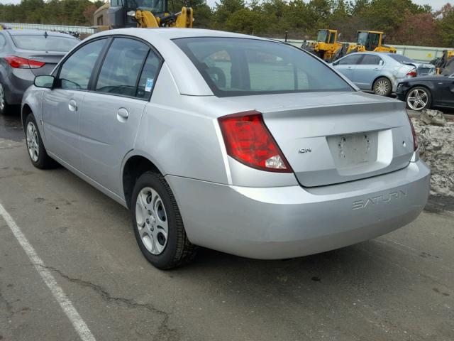 1G8AJ52F33Z171948 - 2003 SATURN ION LEVEL GRAY photo 3