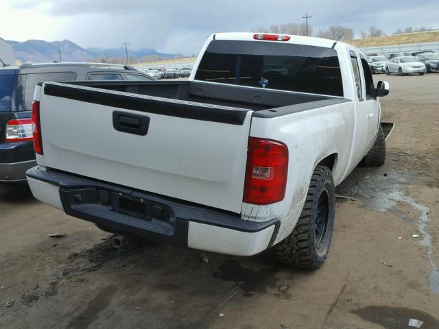 1GCRKSE70CZ222279 - 2012 CHEVROLET SILVERADO WHITE photo 4