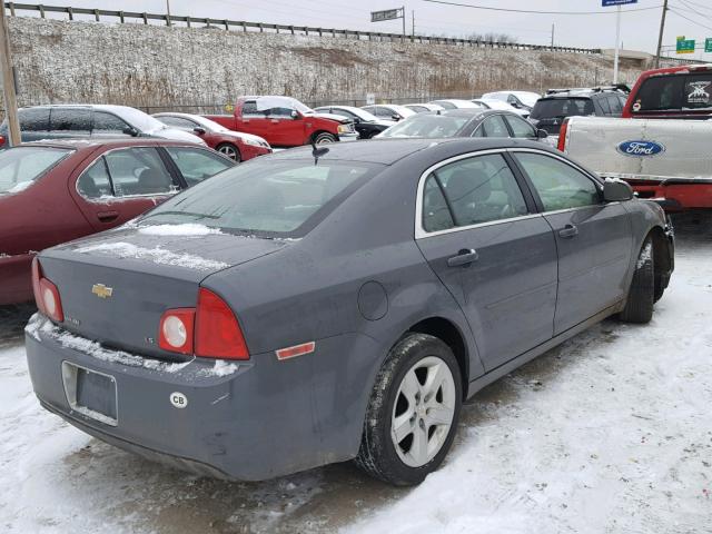 1G1ZG57B39F256210 - 2009 CHEVROLET MALIBU LS GRAY photo 4