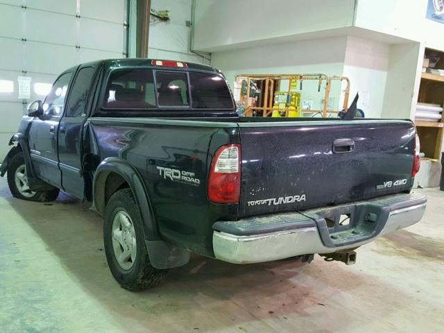 5TBBT44155S468023 - 2005 TOYOTA TUNDRA ACC BLACK photo 3