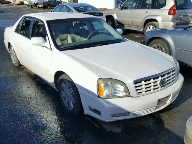 1G6KF57945U175766 - 2005 CADILLAC DEVILLE DT WHITE photo 1