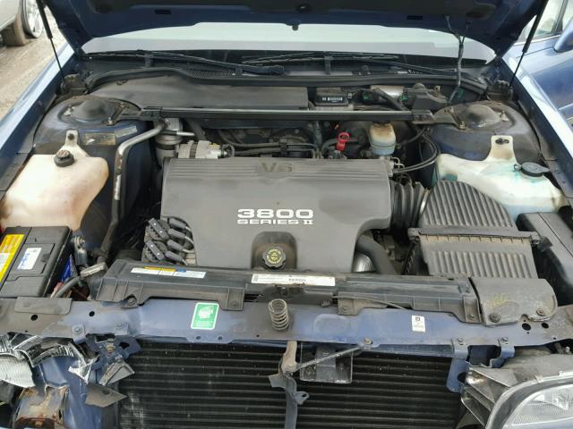 1G4HP52K6XH404180 - 1999 BUICK LESABRE CU BLUE photo 7